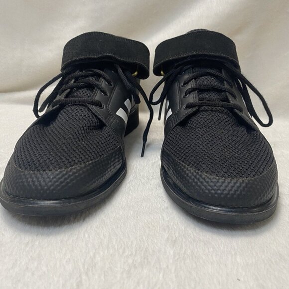 Adidas Power Perfect 3 Black Gold Weightlifting Men’s Size 13.5 - Picture 2 of 8